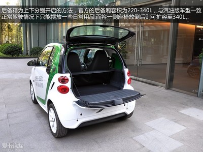 爱卡实拍smart电动版 新能源都市出行新选择